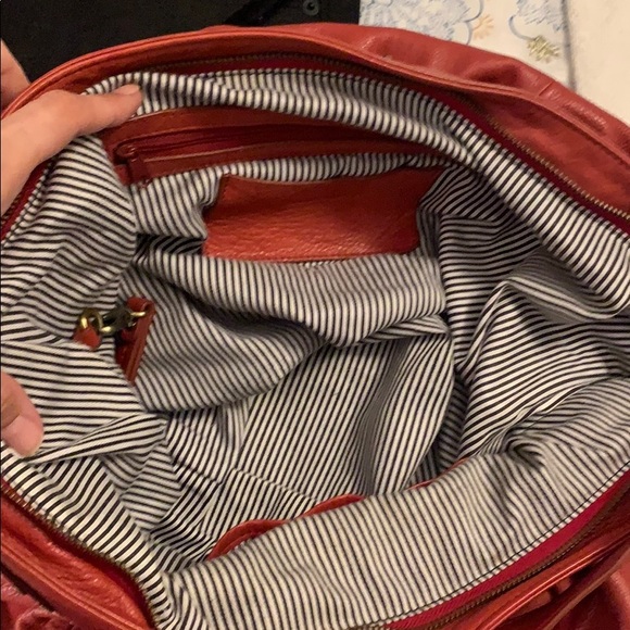 Co-Lab Red Real Leather Purse - Picture 4 of 5